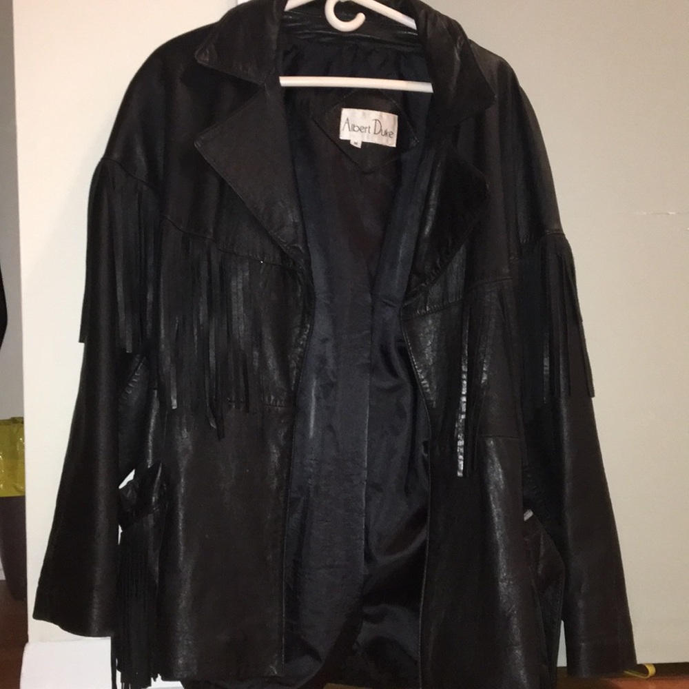Vintage authentic leather jacket
